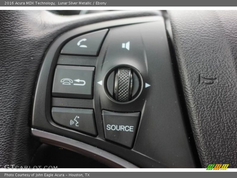 Lunar Silver Metallic / Ebony 2016 Acura MDX Technology