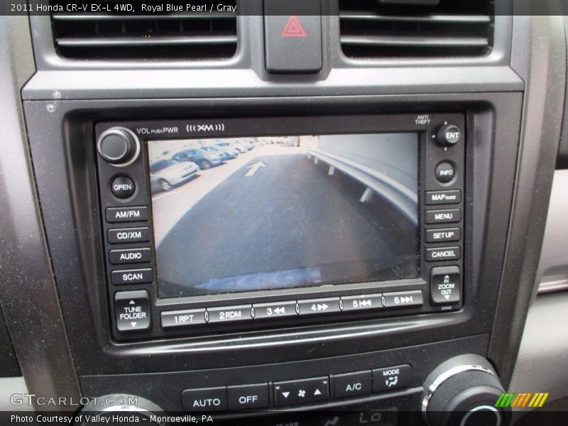 Royal Blue Pearl / Gray 2011 Honda CR-V EX-L 4WD