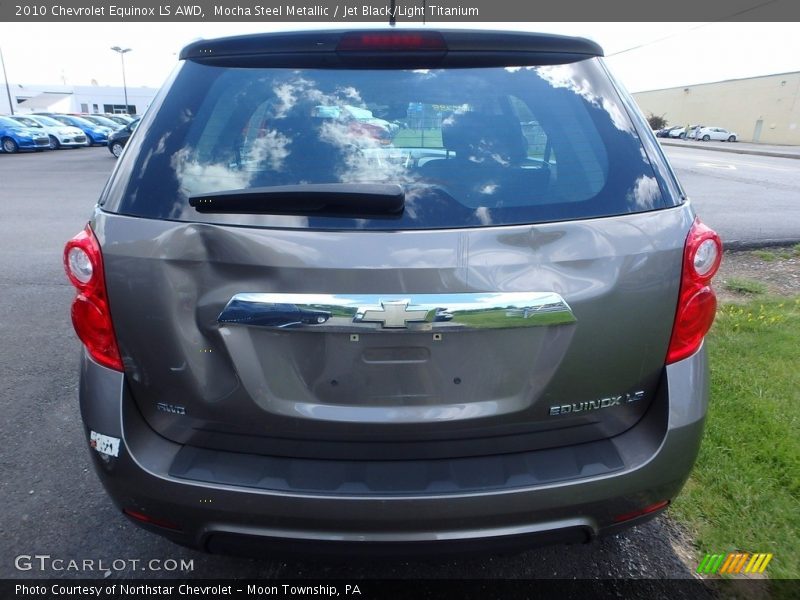 Mocha Steel Metallic / Jet Black/Light Titanium 2010 Chevrolet Equinox LS AWD