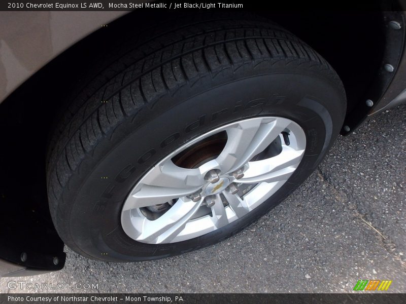 Mocha Steel Metallic / Jet Black/Light Titanium 2010 Chevrolet Equinox LS AWD