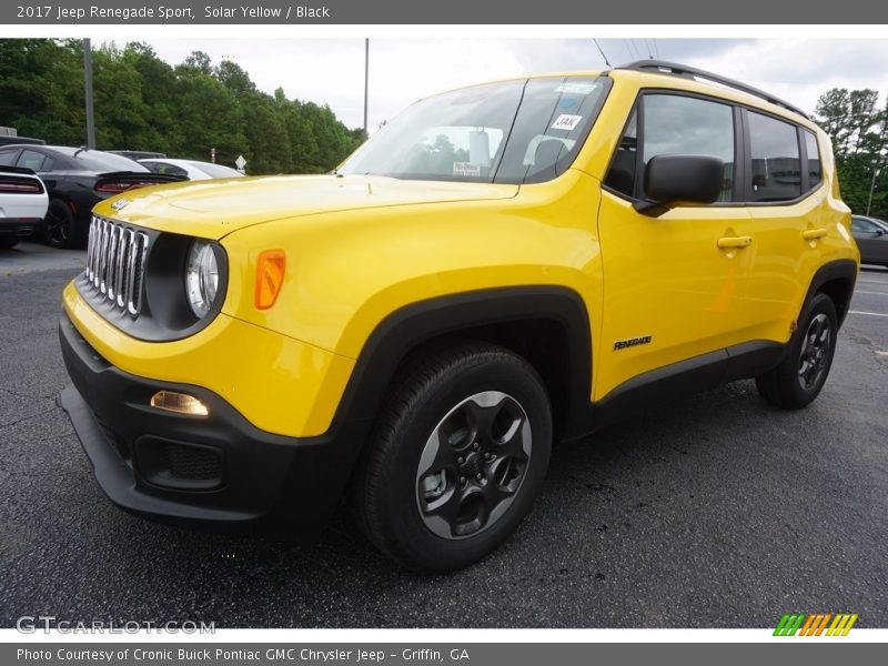 Front 3/4 View of 2017 Renegade Sport