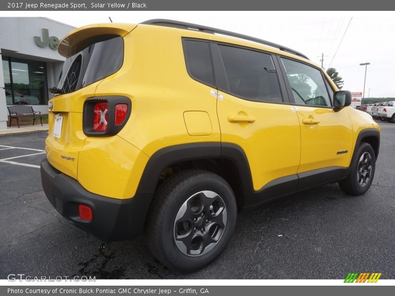 Solar Yellow / Black 2017 Jeep Renegade Sport