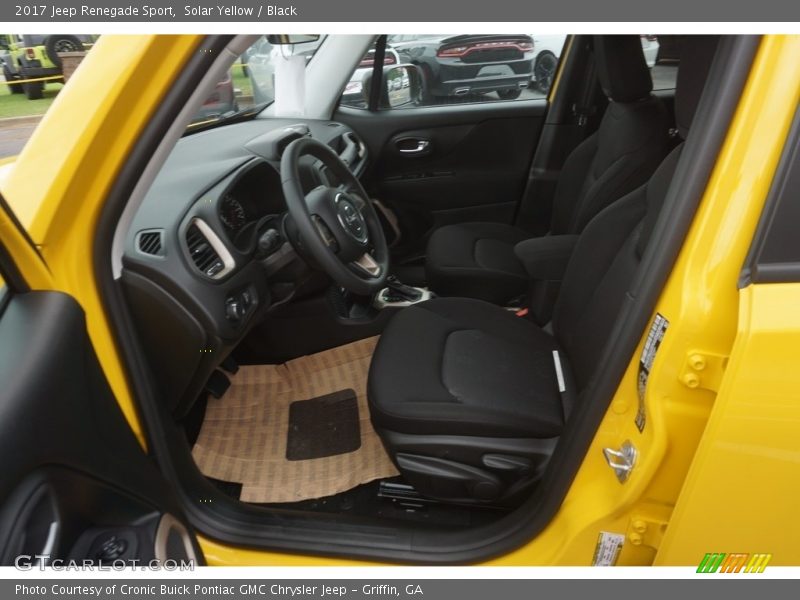 Solar Yellow / Black 2017 Jeep Renegade Sport