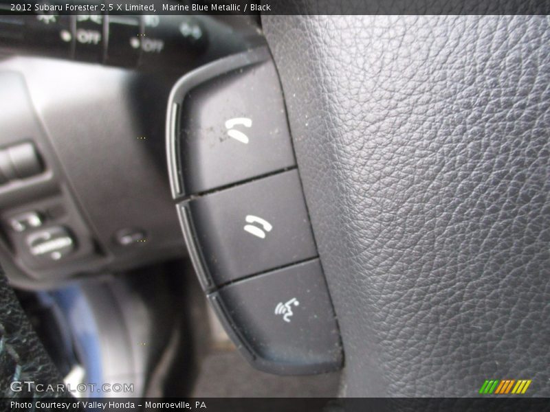 Marine Blue Metallic / Black 2012 Subaru Forester 2.5 X Limited