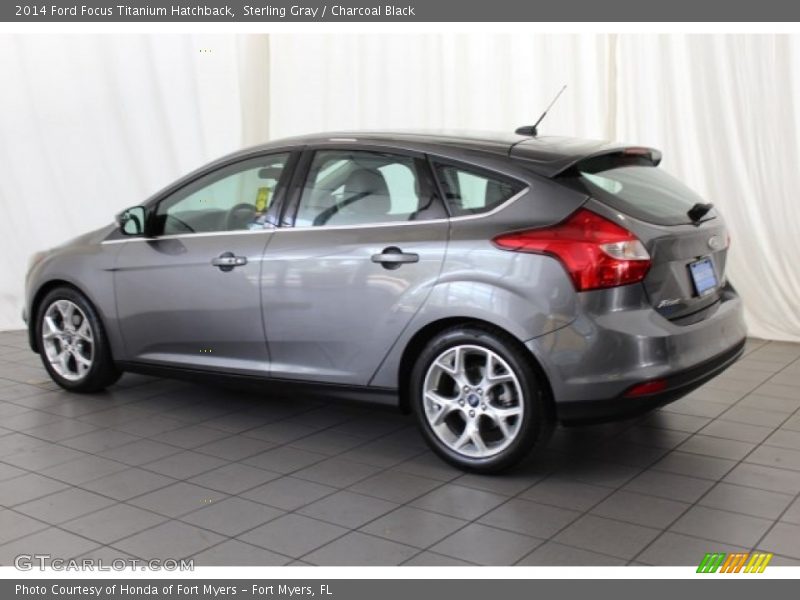 Sterling Gray / Charcoal Black 2014 Ford Focus Titanium Hatchback