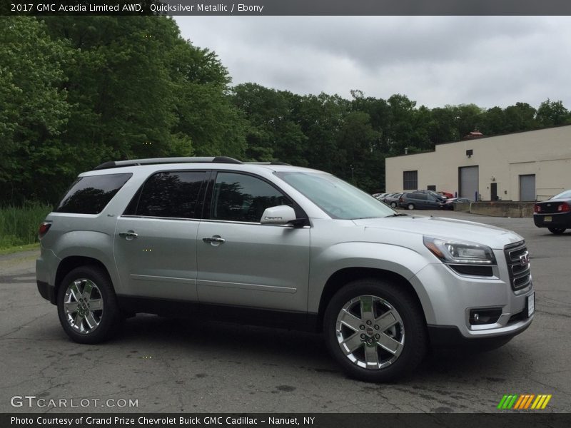 Quicksilver Metallic / Ebony 2017 GMC Acadia Limited AWD