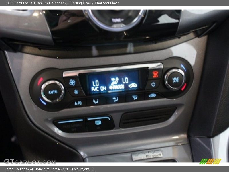 Sterling Gray / Charcoal Black 2014 Ford Focus Titanium Hatchback