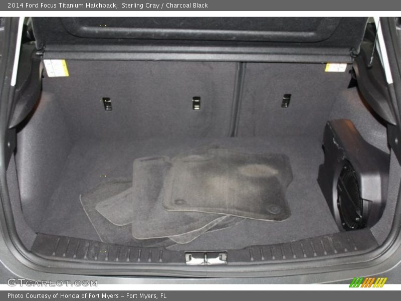 Sterling Gray / Charcoal Black 2014 Ford Focus Titanium Hatchback