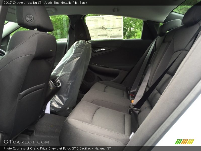 Arctic Blue Metallic / Jet Black 2017 Chevrolet Malibu LT