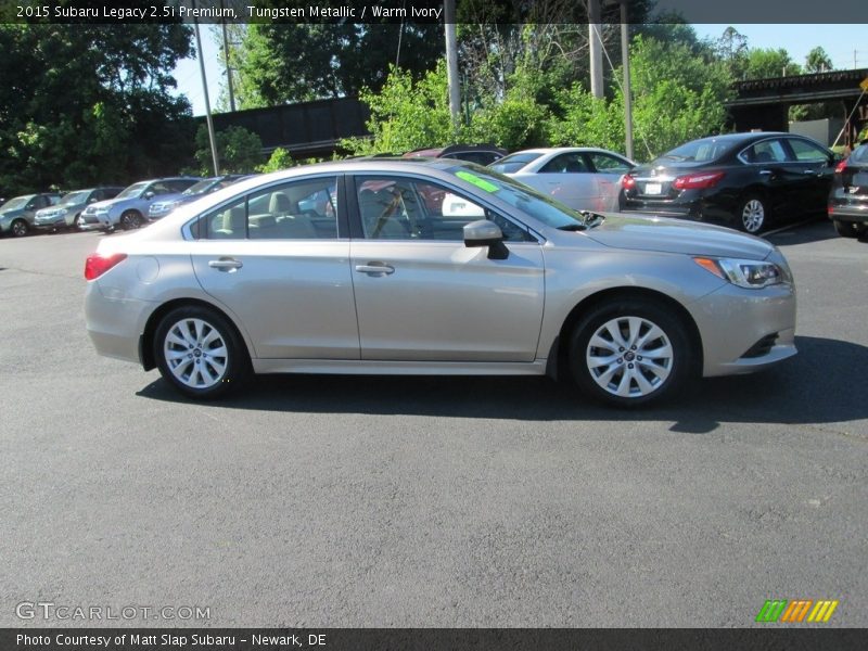 Tungsten Metallic / Warm Ivory 2015 Subaru Legacy 2.5i Premium