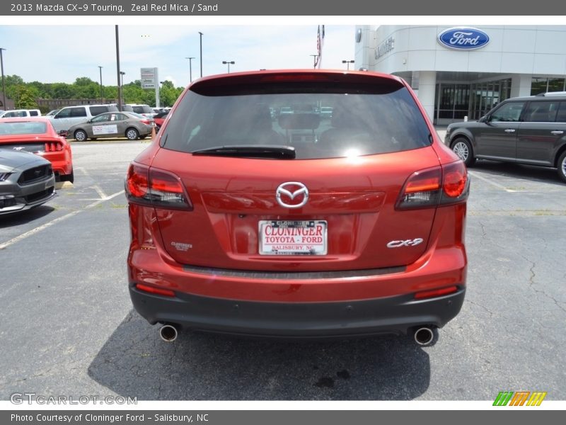 Zeal Red Mica / Sand 2013 Mazda CX-9 Touring