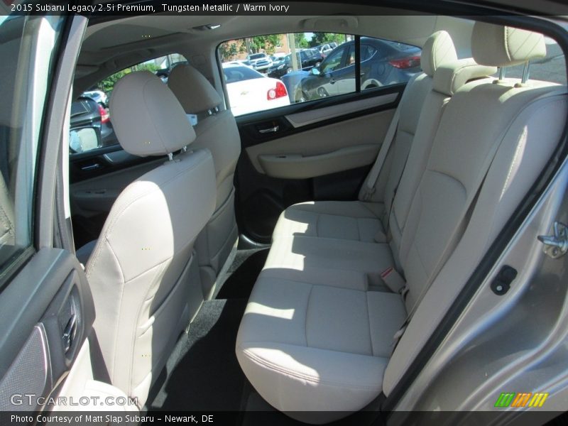 Tungsten Metallic / Warm Ivory 2015 Subaru Legacy 2.5i Premium