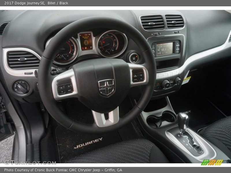Billet / Black 2017 Dodge Journey SE