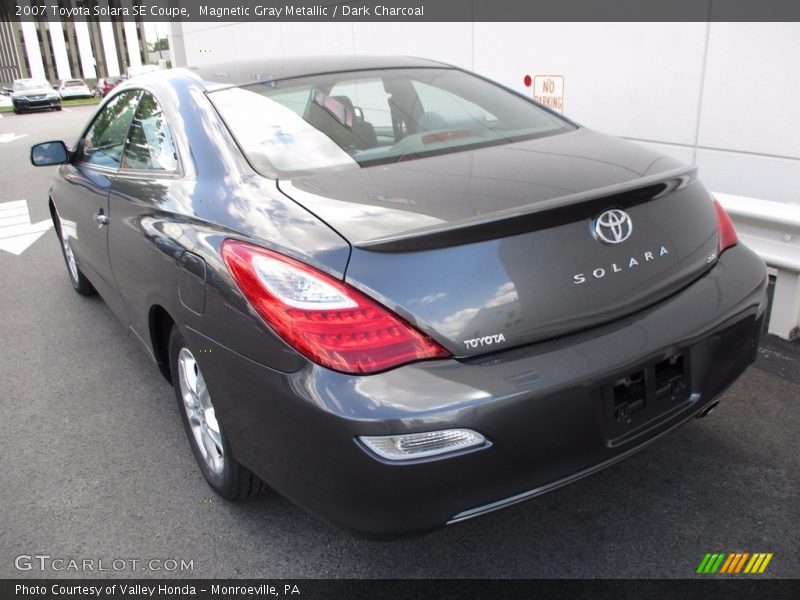 Magnetic Gray Metallic / Dark Charcoal 2007 Toyota Solara SE Coupe