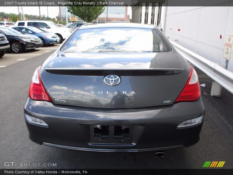 Magnetic Gray Metallic / Dark Charcoal 2007 Toyota Solara SE Coupe