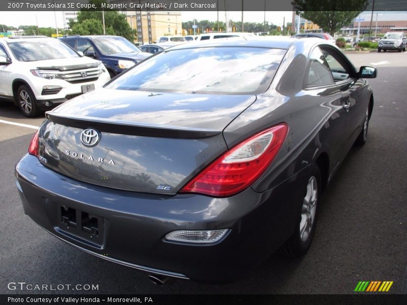 Magnetic Gray Metallic / Dark Charcoal 2007 Toyota Solara SE Coupe
