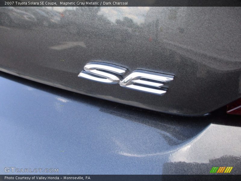 Magnetic Gray Metallic / Dark Charcoal 2007 Toyota Solara SE Coupe
