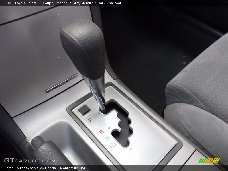 Magnetic Gray Metallic / Dark Charcoal 2007 Toyota Solara SE Coupe