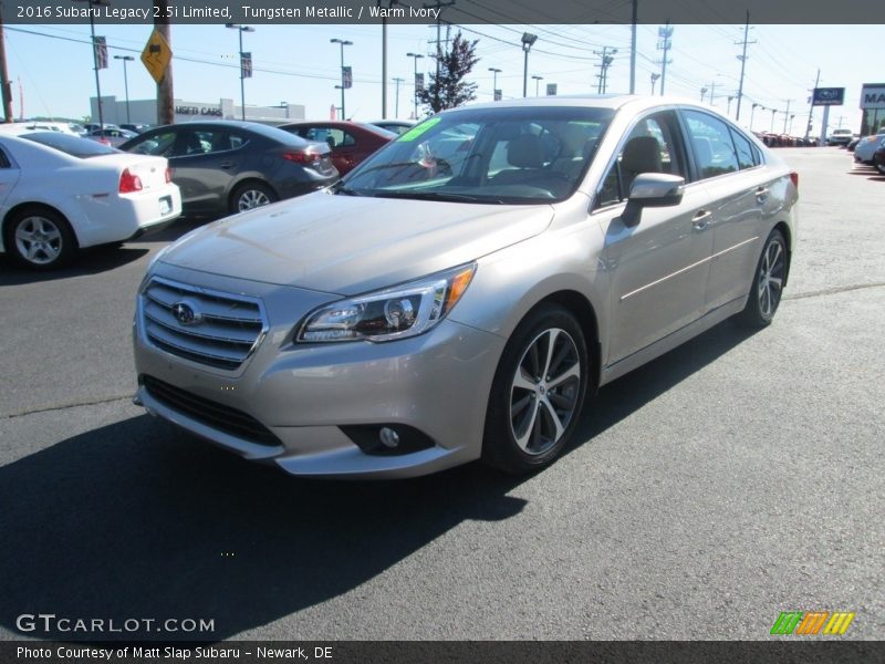 Tungsten Metallic / Warm Ivory 2016 Subaru Legacy 2.5i Limited