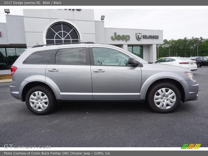 Billet / Black 2017 Dodge Journey SE