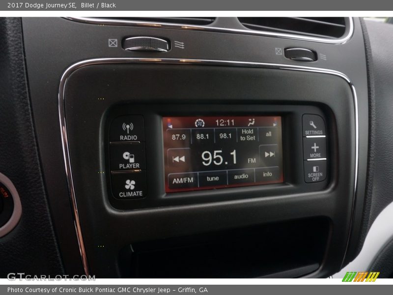 Billet / Black 2017 Dodge Journey SE