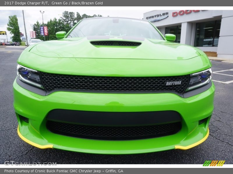 Green Go / Black/Brazen Gold 2017 Dodge Charger R/T