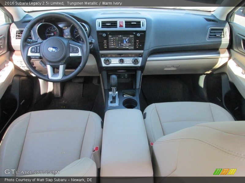 Tungsten Metallic / Warm Ivory 2016 Subaru Legacy 2.5i Limited