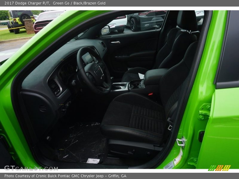 Green Go / Black/Brazen Gold 2017 Dodge Charger R/T