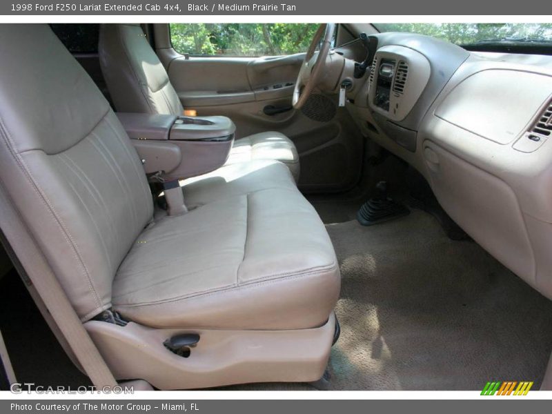 Black / Medium Prairie Tan 1998 Ford F250 Lariat Extended Cab 4x4