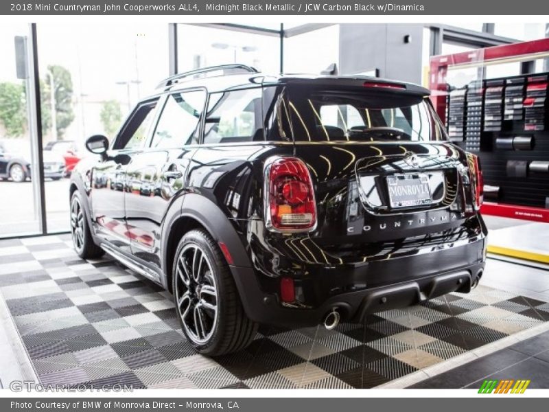 Midnight Black Metallic / JCW Carbon Black w/Dinamica 2018 Mini Countryman John Cooperworks ALL4