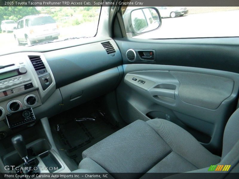Super White / Graphite Gray 2005 Toyota Tacoma PreRunner TRD Access Cab