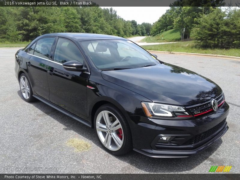 Black / Titan Black 2016 Volkswagen Jetta GLI SE