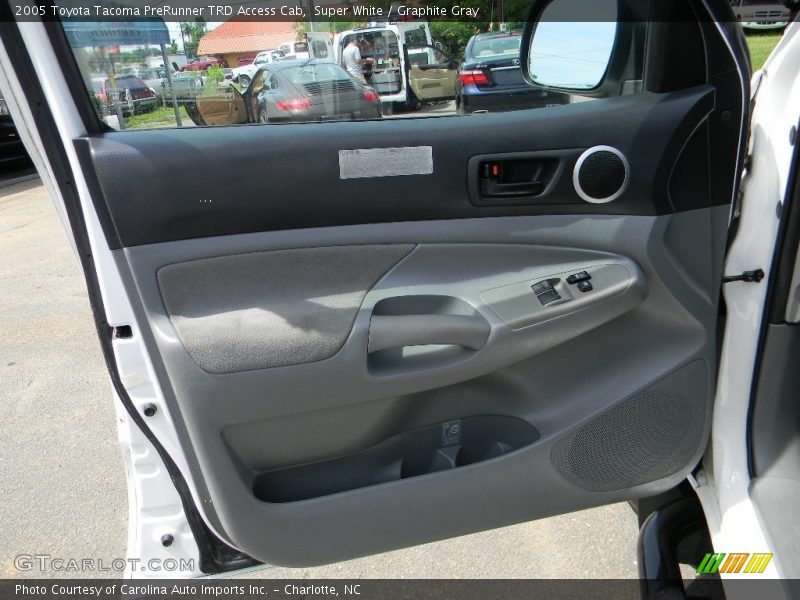 Super White / Graphite Gray 2005 Toyota Tacoma PreRunner TRD Access Cab