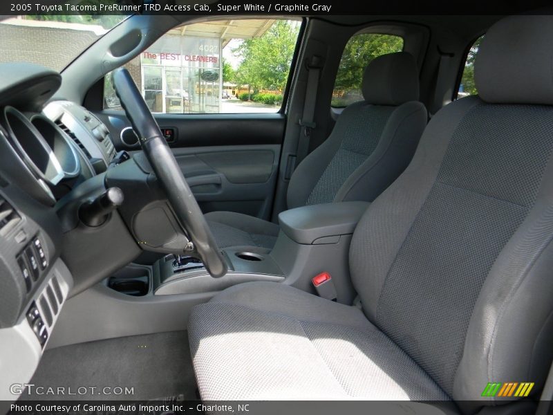 Super White / Graphite Gray 2005 Toyota Tacoma PreRunner TRD Access Cab