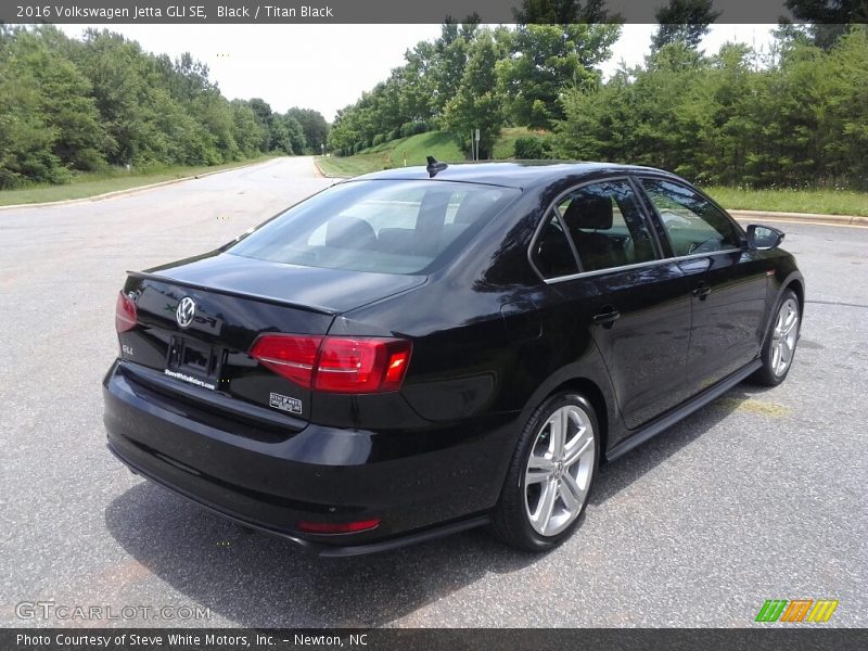 Black / Titan Black 2016 Volkswagen Jetta GLI SE