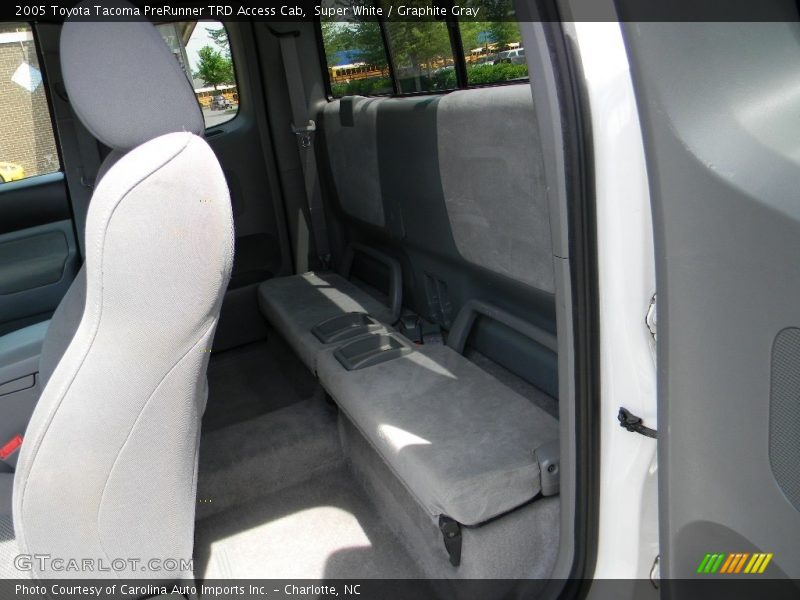 Super White / Graphite Gray 2005 Toyota Tacoma PreRunner TRD Access Cab