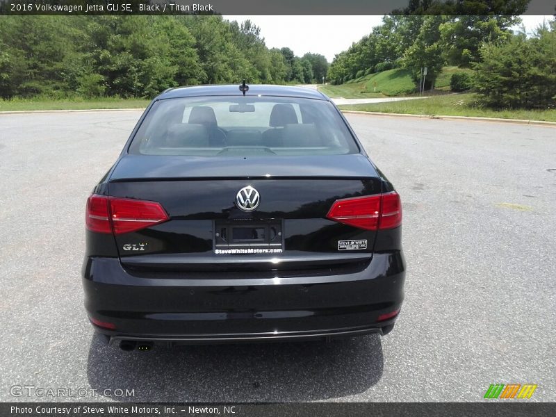 Black / Titan Black 2016 Volkswagen Jetta GLI SE