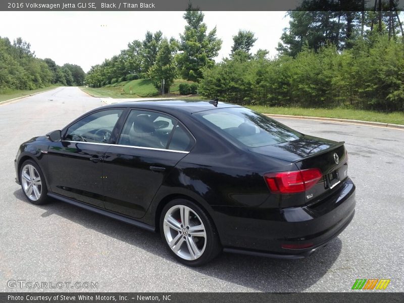 Black / Titan Black 2016 Volkswagen Jetta GLI SE