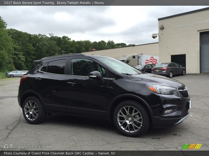 Ebony Twilight Metallic / Ebony 2017 Buick Encore Sport Touring