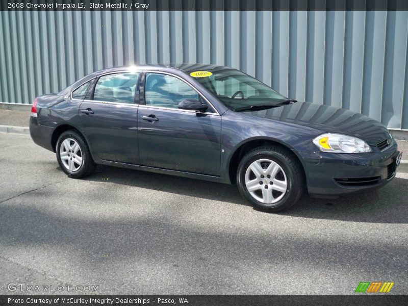 Slate Metallic / Gray 2008 Chevrolet Impala LS