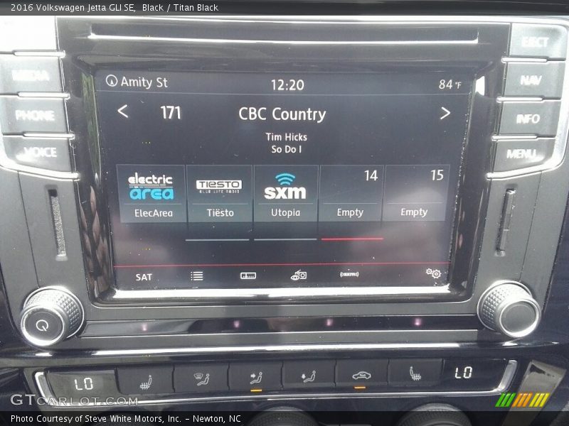 Black / Titan Black 2016 Volkswagen Jetta GLI SE
