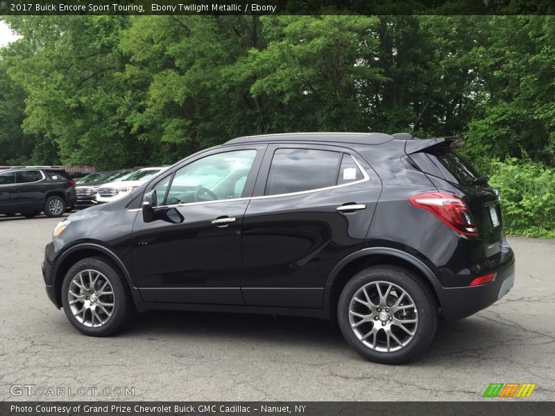Ebony Twilight Metallic / Ebony 2017 Buick Encore Sport Touring