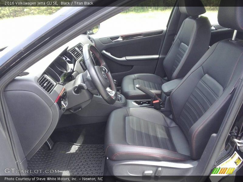 Black / Titan Black 2016 Volkswagen Jetta GLI SE
