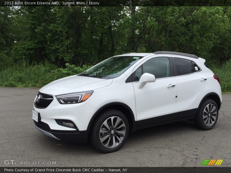 Summit White / Ebony 2017 Buick Encore Essence AWD