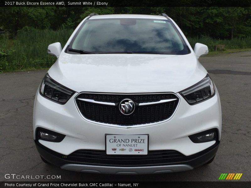 Summit White / Ebony 2017 Buick Encore Essence AWD