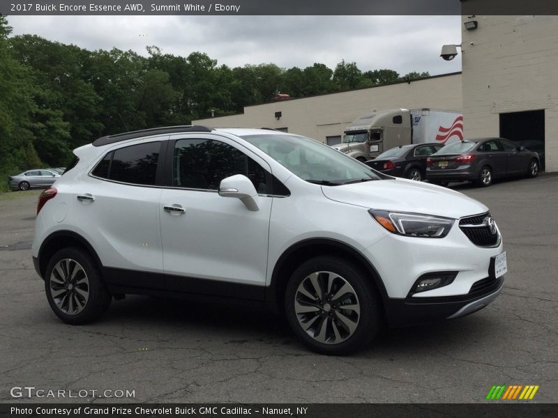 Summit White / Ebony 2017 Buick Encore Essence AWD