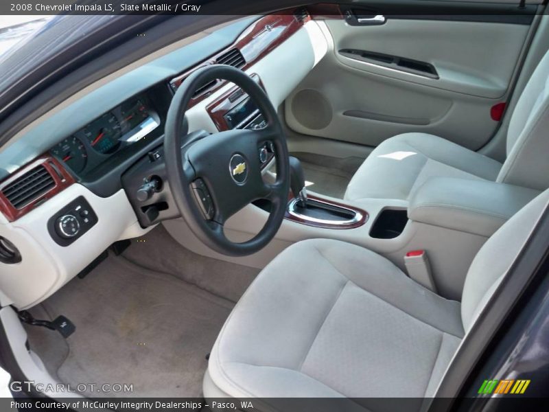 Slate Metallic / Gray 2008 Chevrolet Impala LS