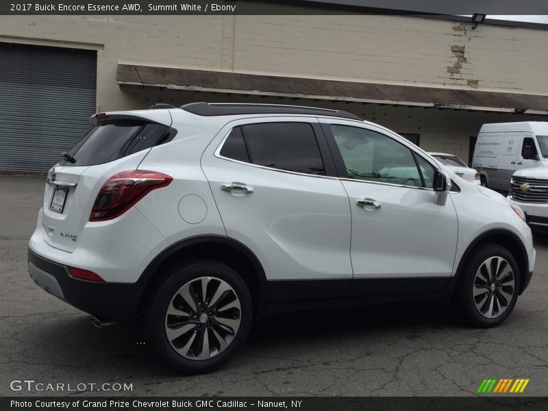 Summit White / Ebony 2017 Buick Encore Essence AWD