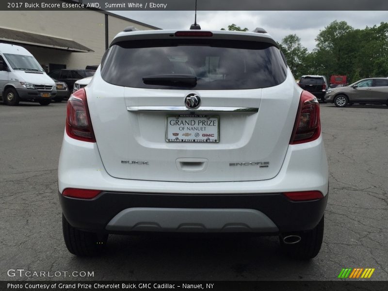 Summit White / Ebony 2017 Buick Encore Essence AWD