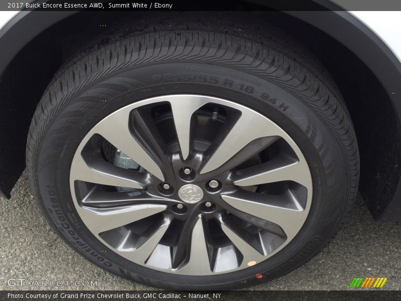 Summit White / Ebony 2017 Buick Encore Essence AWD